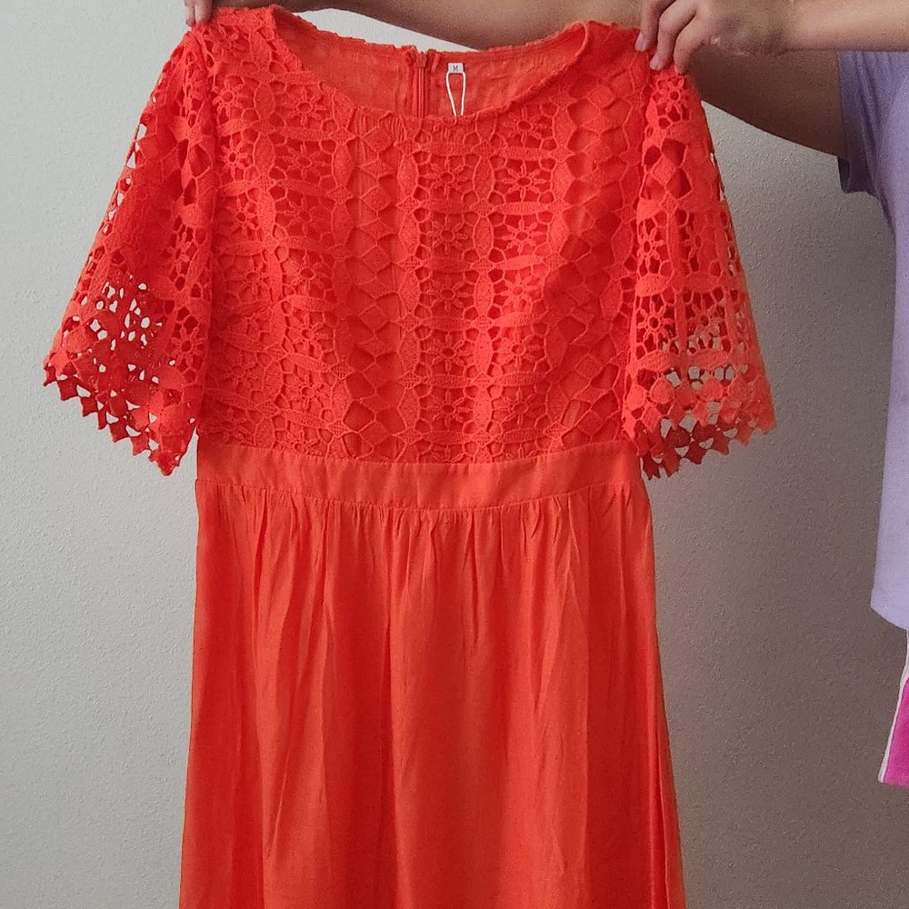 Orange Dress